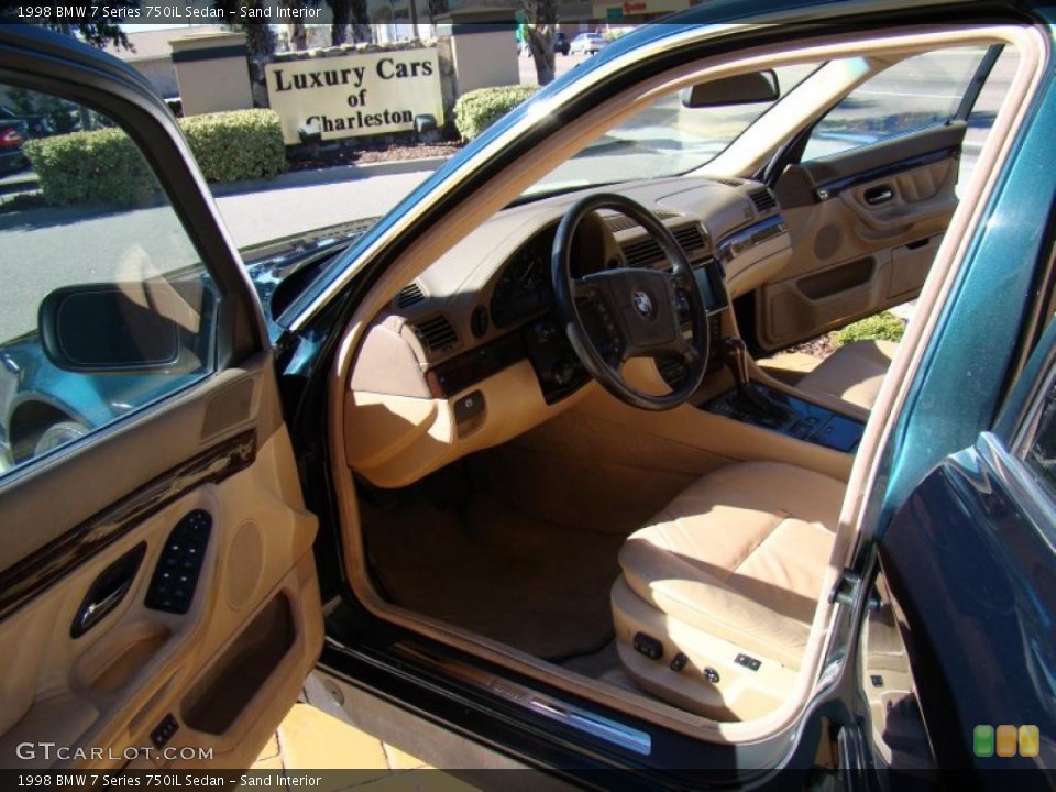 Sand Interior Photo for the 1998 BMW 7 Series 750iL Sedan #45023081