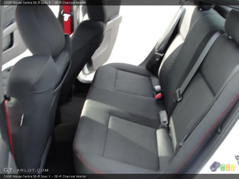 SE-R Charcoal Interior Photo for the 2008 Nissan Sentra SE-R Spec V #45023169