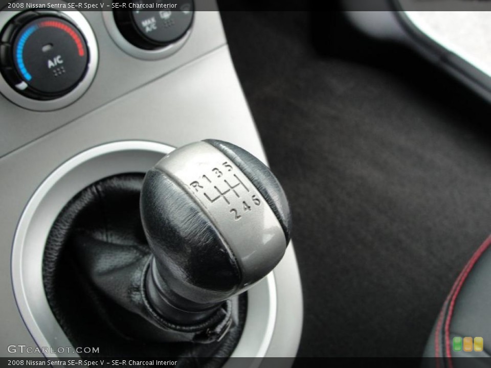 SE-R Charcoal Interior Transmission for the 2008 Nissan Sentra SE-R Spec V #45023273