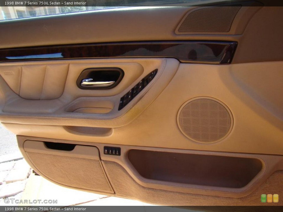 Sand Interior Door Panel for the 1998 BMW 7 Series 750iL Sedan #45023285