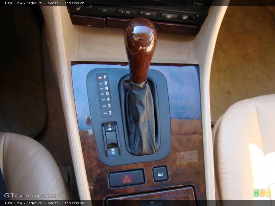 Sand Interior Transmission for the 1998 BMW 7 Series 750iL Sedan #45023333