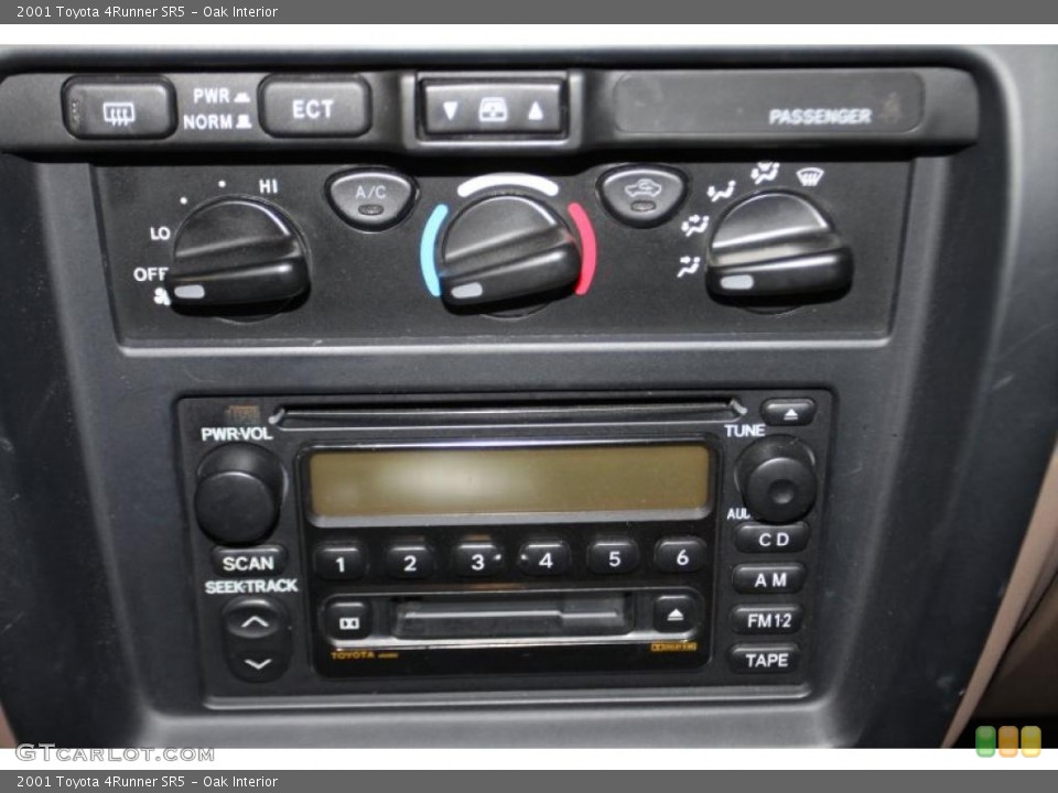 Oak Interior Controls for the 2001 Toyota 4Runner SR5 #45025235