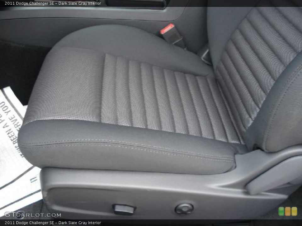 Dark Slate Gray Interior Photo for the 2011 Dodge Challenger SE #45028309