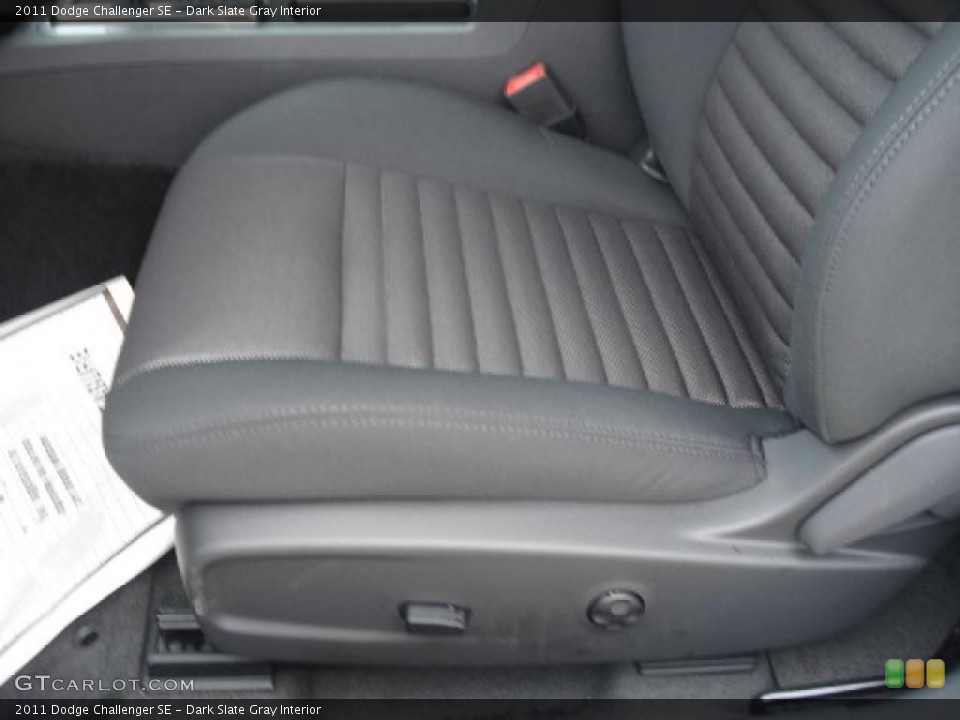 Dark Slate Gray Interior Photo for the 2011 Dodge Challenger SE #45028589