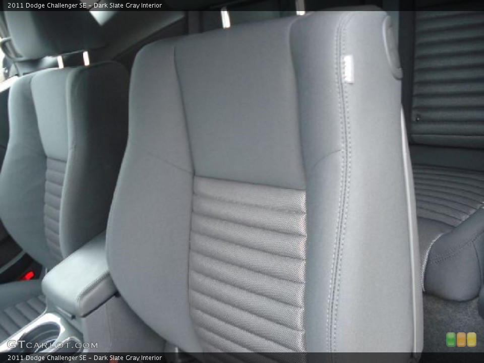 Dark Slate Gray Interior Photo for the 2011 Dodge Challenger SE #45028793
