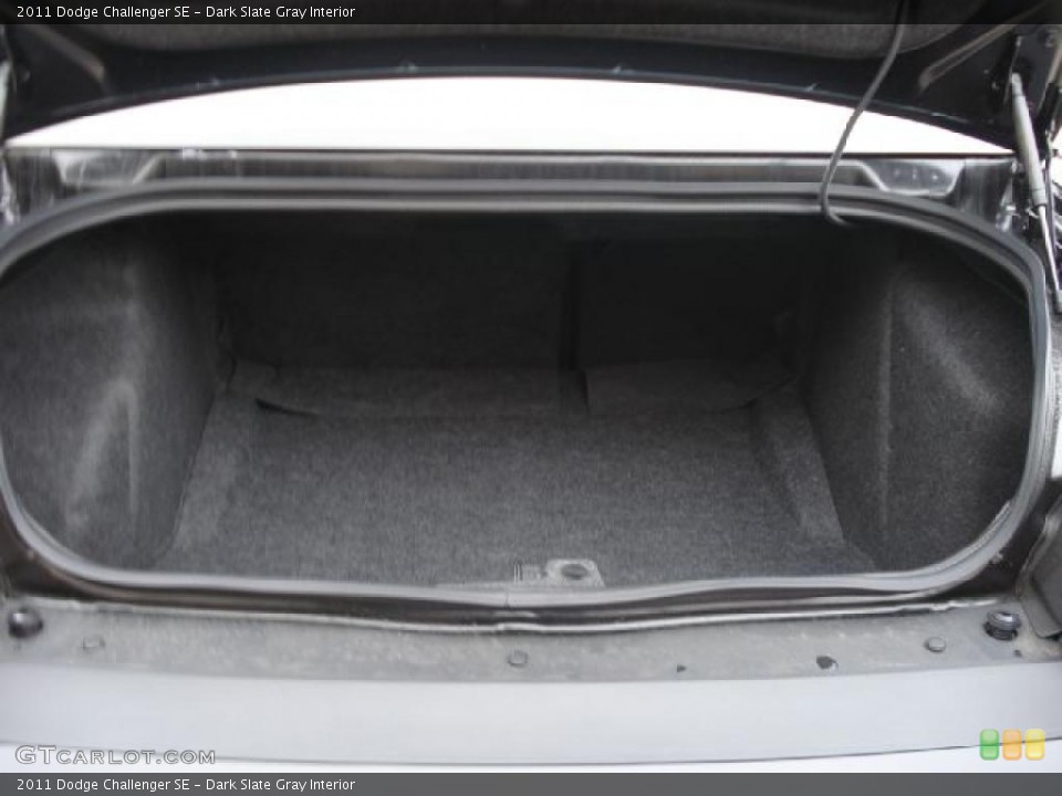 Dark Slate Gray Interior Trunk for the 2011 Dodge Challenger SE #45028861