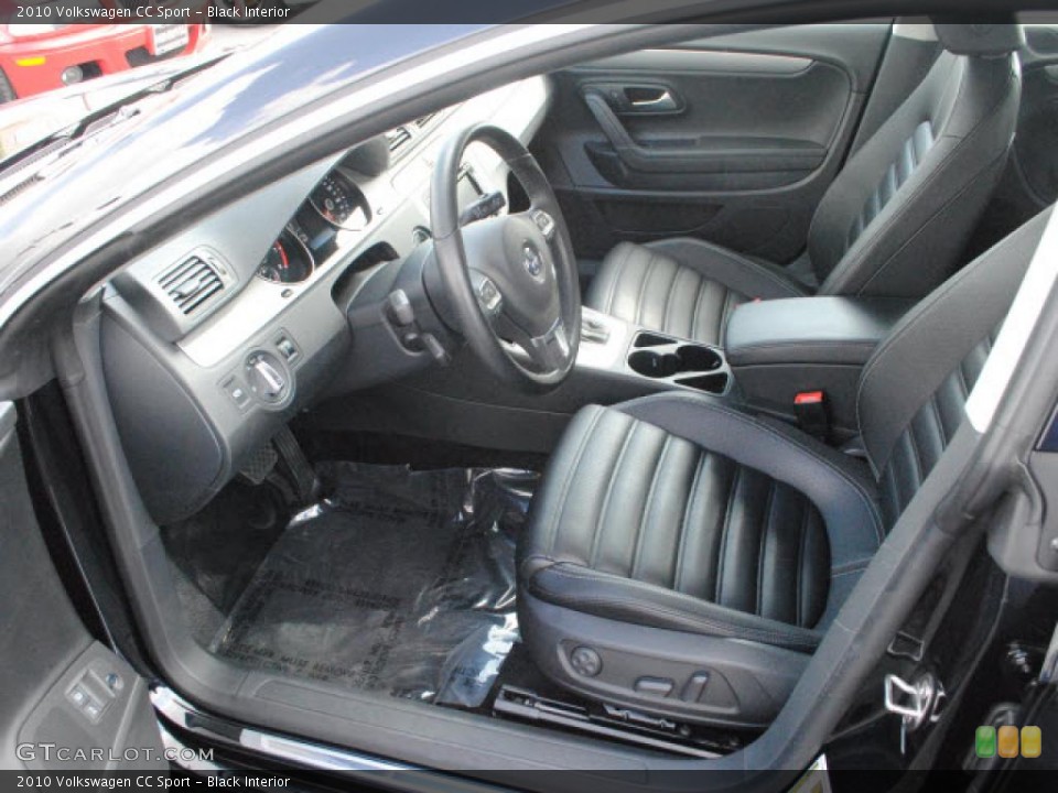 Black Interior Photo for the 2010 Volkswagen CC Sport #45036629