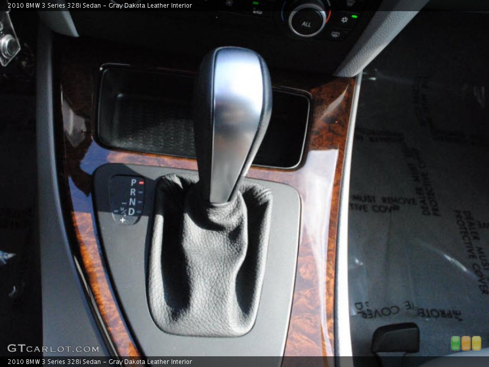 Gray Dakota Leather Interior Transmission for the 2010 BMW 3 Series 328i Sedan #45037097