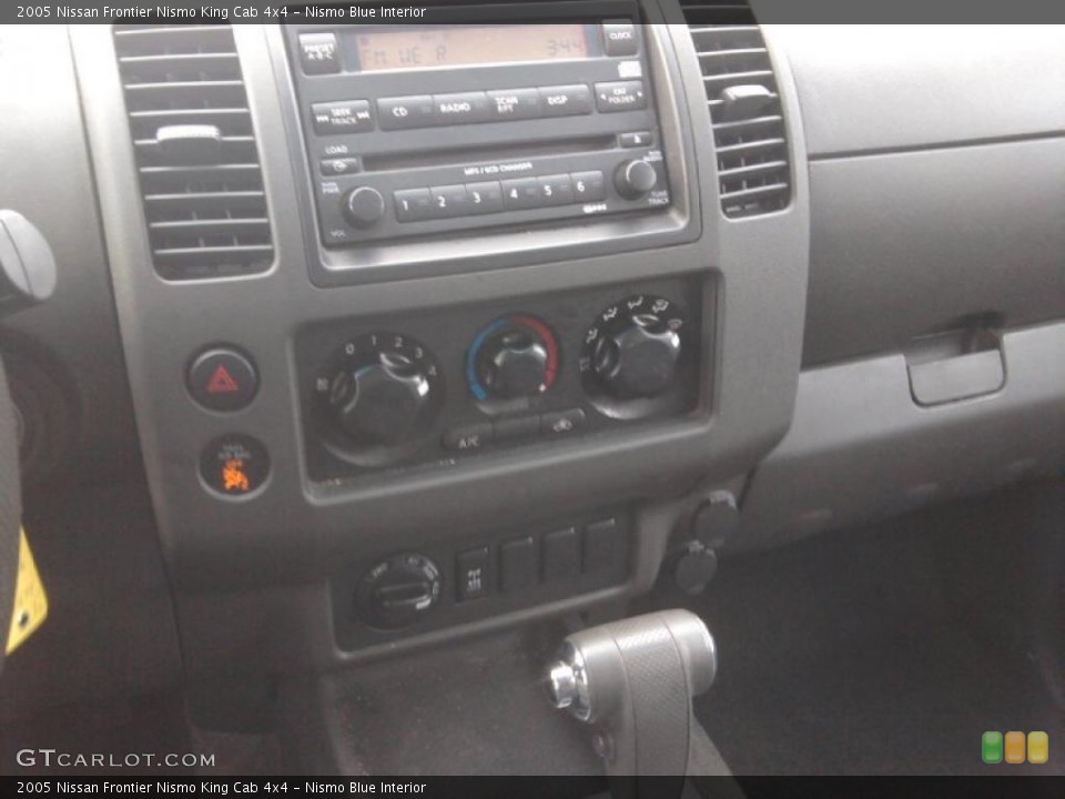 Nismo Blue Interior Controls for the 2005 Nissan Frontier Nismo King Cab 4x4 #45045545