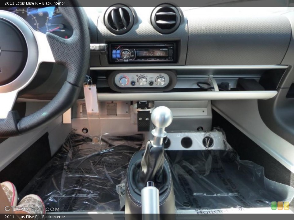 Black Interior Dashboard for the 2011 Lotus Elise R #45046673