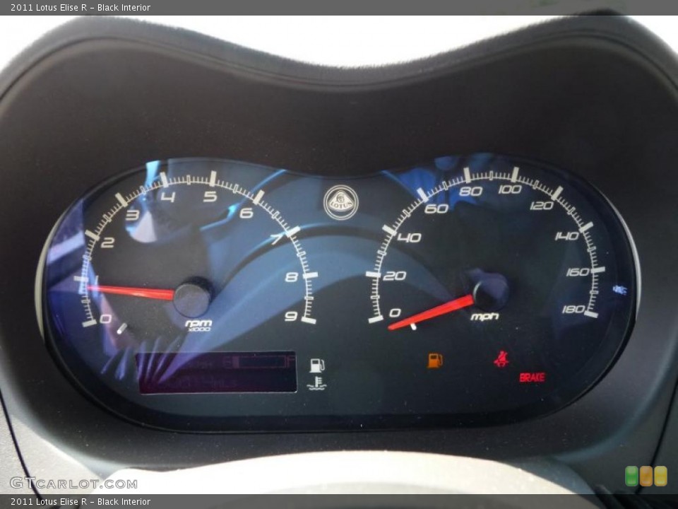 Black Interior Gauges for the 2011 Lotus Elise R #45046909