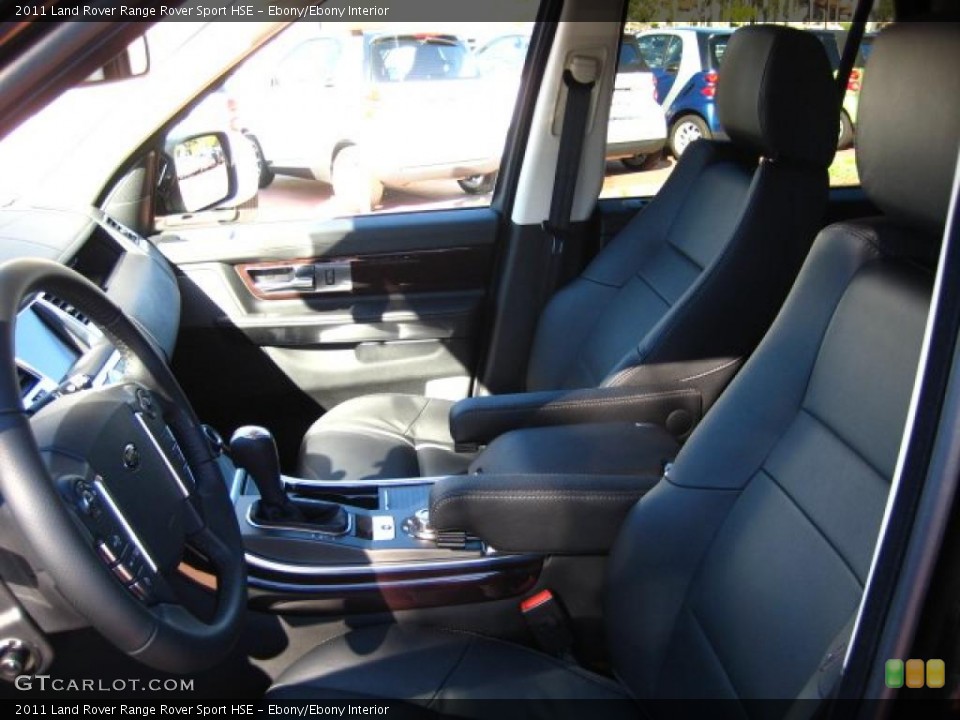 Ebony/Ebony Interior Photo for the 2011 Land Rover Range Rover Sport HSE #45048761