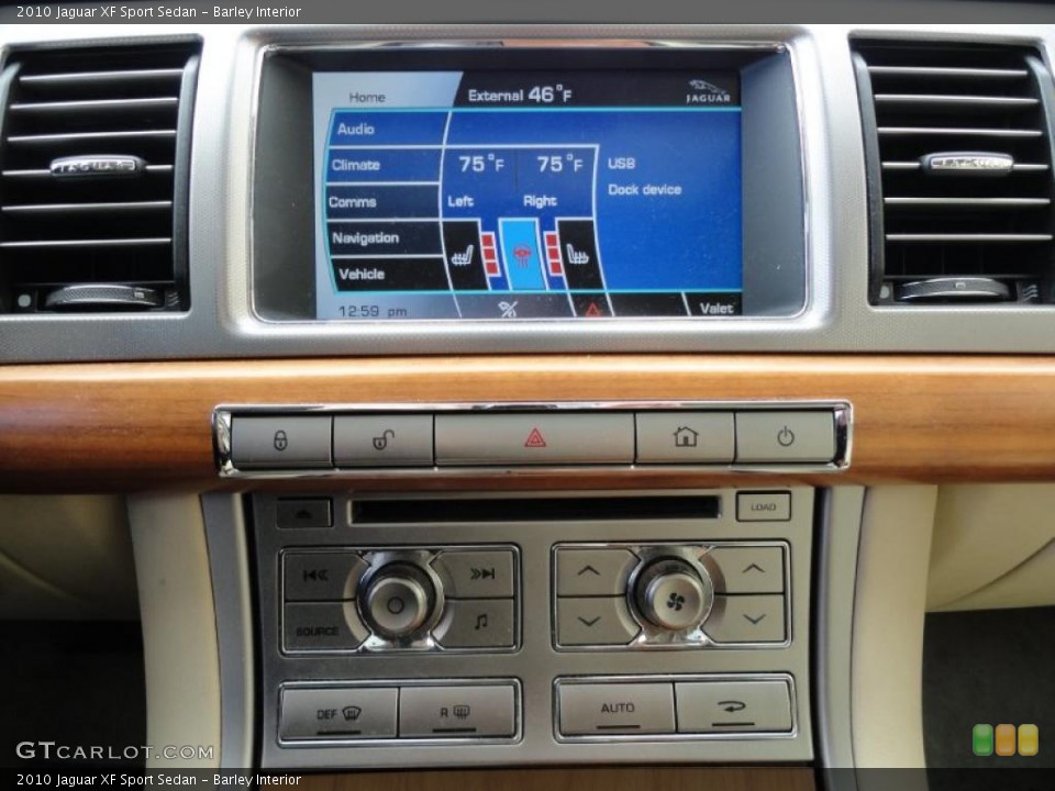 Barley Interior Controls for the 2010 Jaguar XF Sport Sedan #45050773