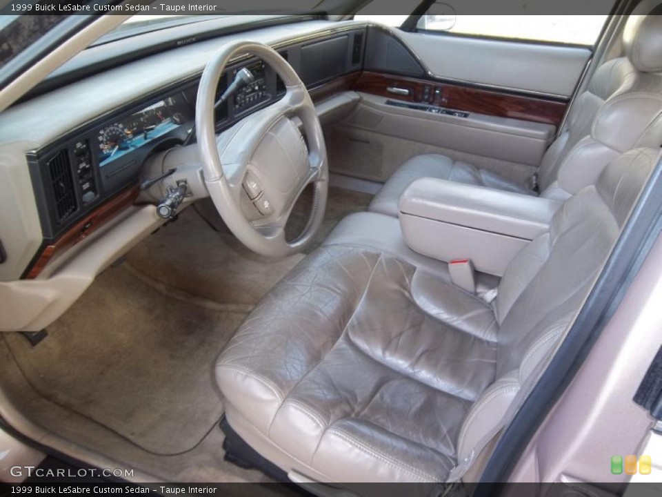 Taupe Interior Photo for the 1999 Buick LeSabre Custom Sedan #45051397