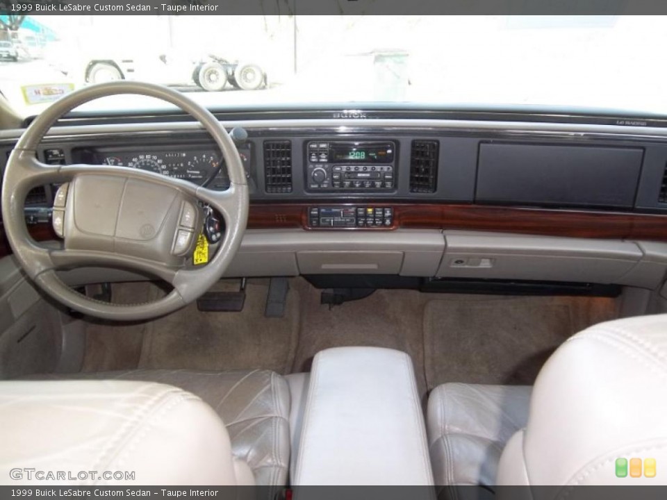 Taupe Interior Dashboard for the 1999 Buick LeSabre Custom Sedan #45051581