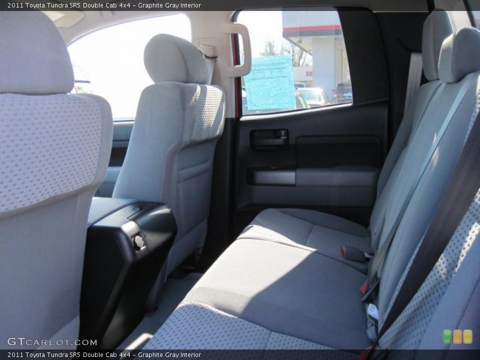 Graphite Gray Interior Photo for the 2011 Toyota Tundra SR5 Double Cab 4x4 #45052907