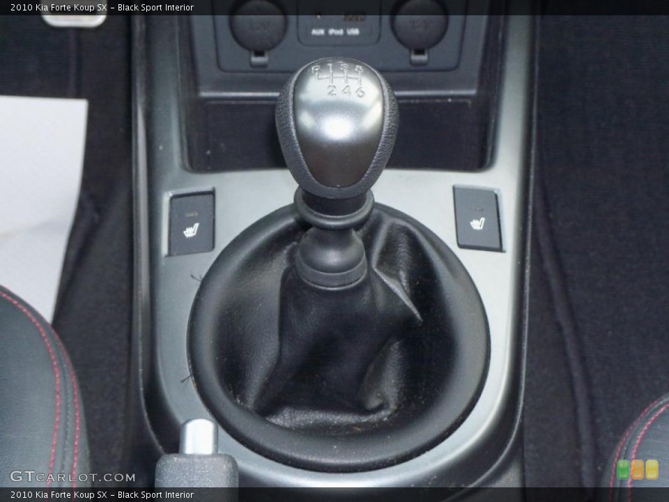 Black Sport Interior Transmission for the 2010 Kia Forte Koup SX #45053067
