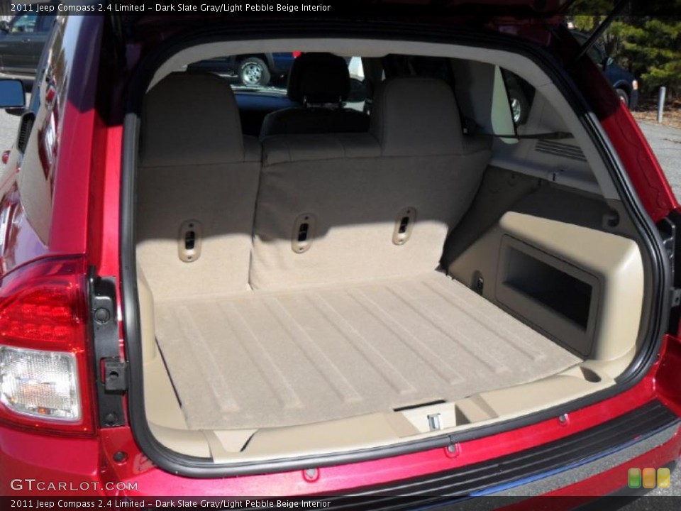 Dark Slate Gray/Light Pebble Beige Interior Trunk for the 2011 Jeep Compass 2.4 Limited #45055689