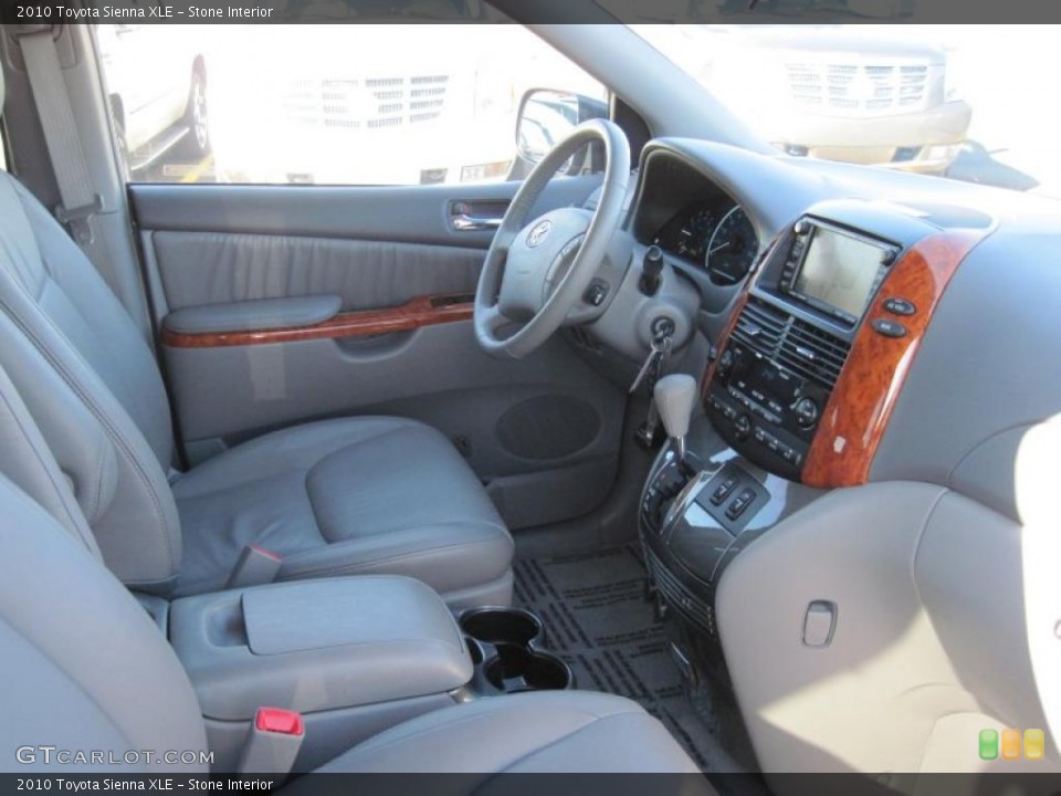 Stone Interior Dashboard for the 2010 Toyota Sienna XLE #45055873