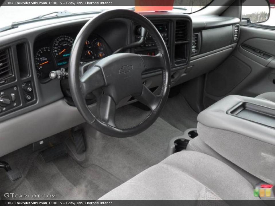Gray/Dark Charcoal Interior Prime Interior for the 2004 Chevrolet Suburban 1500 LS #45058005