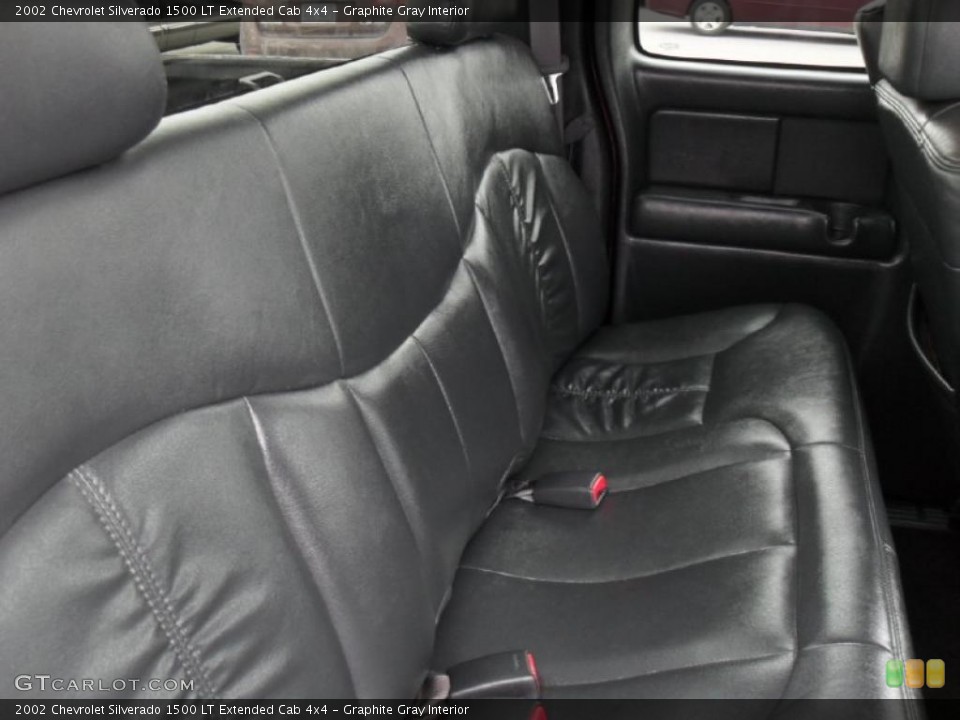 Graphite Gray Interior Photo for the 2002 Chevrolet Silverado 1500 LT Extended Cab 4x4 #45059441