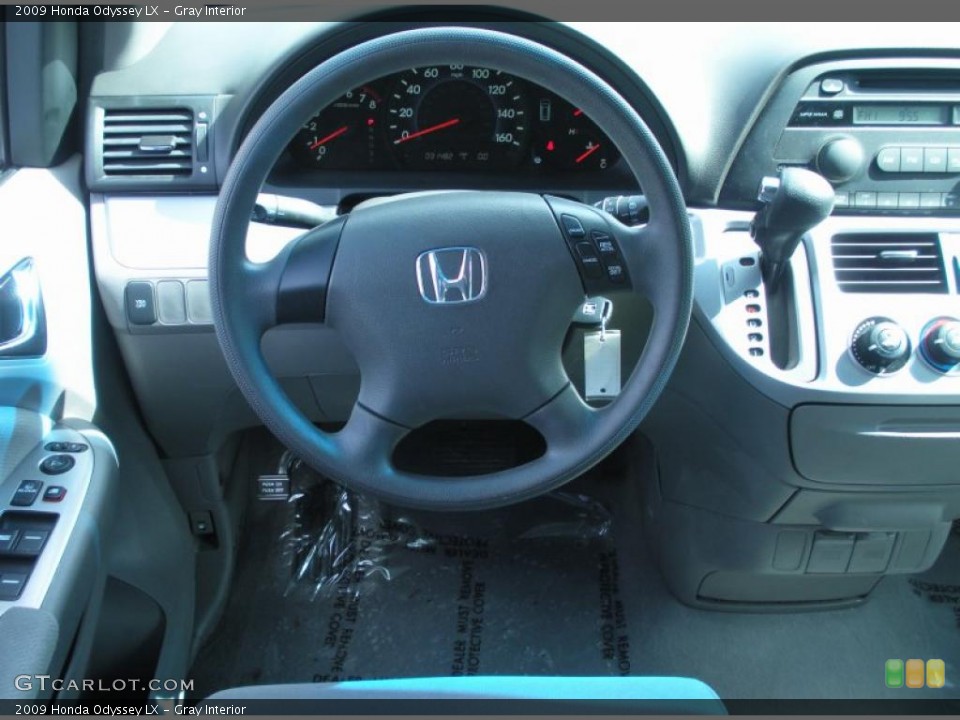 Gray Interior Steering Wheel for the 2009 Honda Odyssey LX #45060637