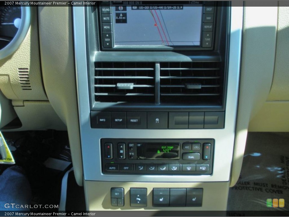 Camel Interior Controls for the 2007 Mercury Mountaineer Premier #45062249