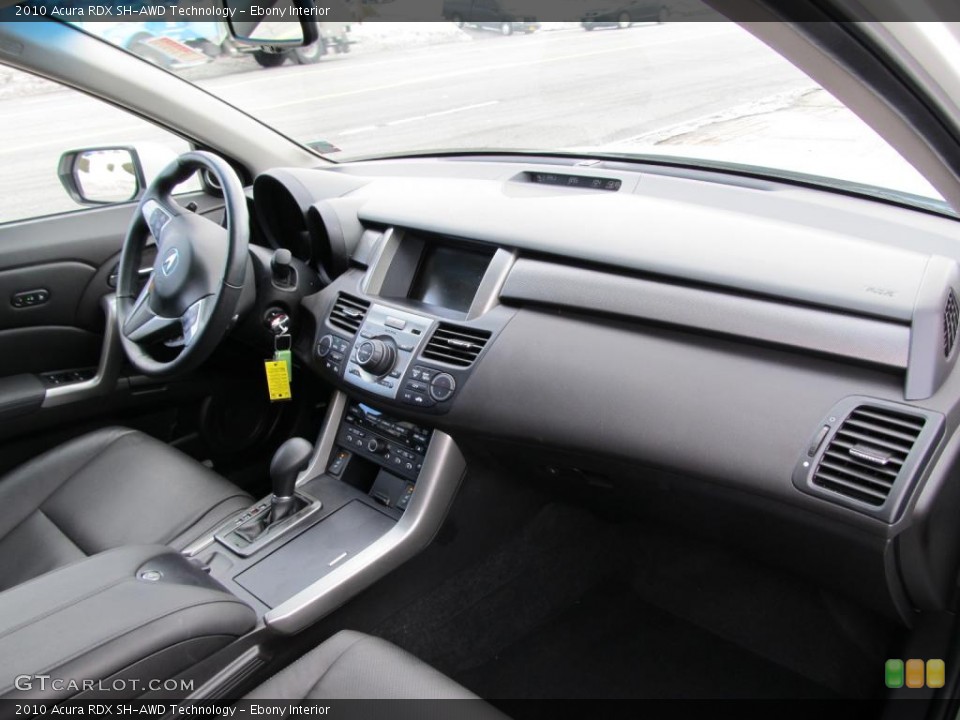 Ebony Interior Dashboard for the 2010 Acura RDX SH-AWD Technology #45063409