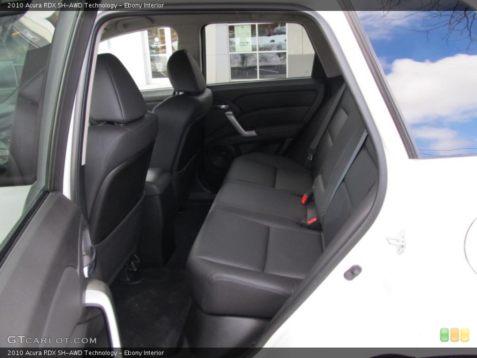 Ebony Interior Photo for the 2010 Acura RDX SH-AWD Technology #45063605