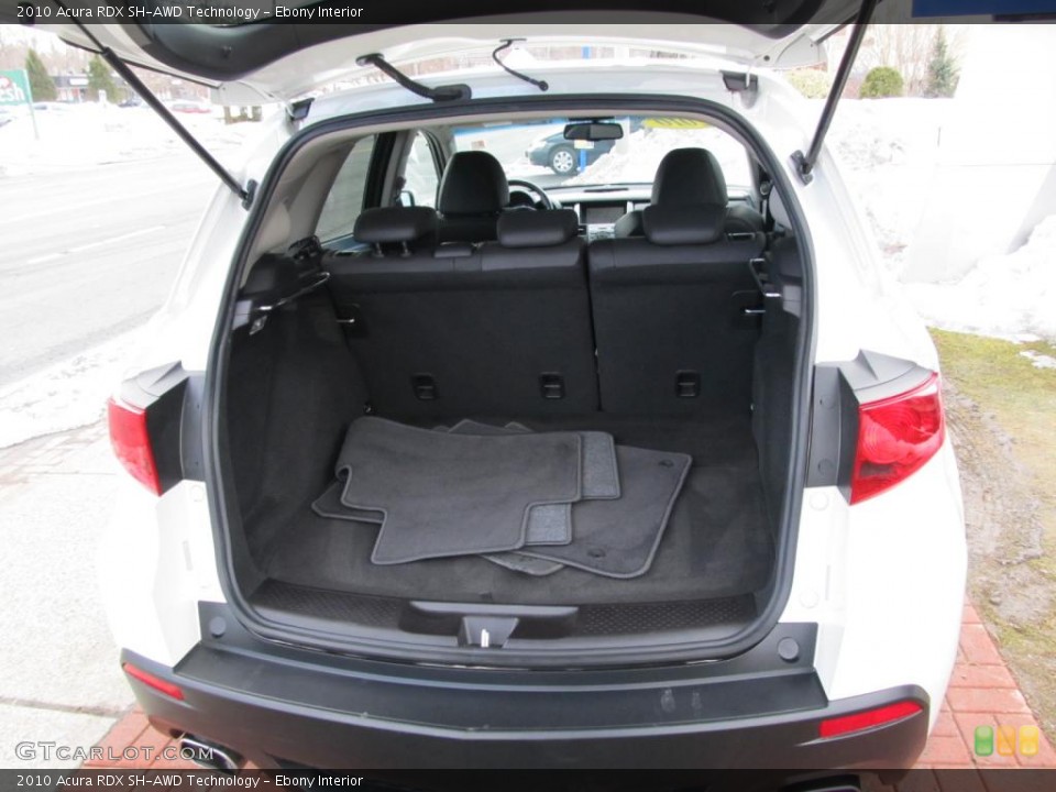 Ebony Interior Trunk for the 2010 Acura RDX SH-AWD Technology #45063625