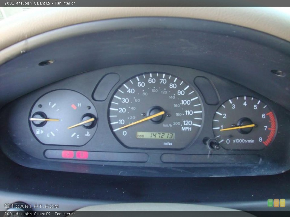 Tan Interior Gauges for the 2001 Mitsubishi Galant ES #45066261