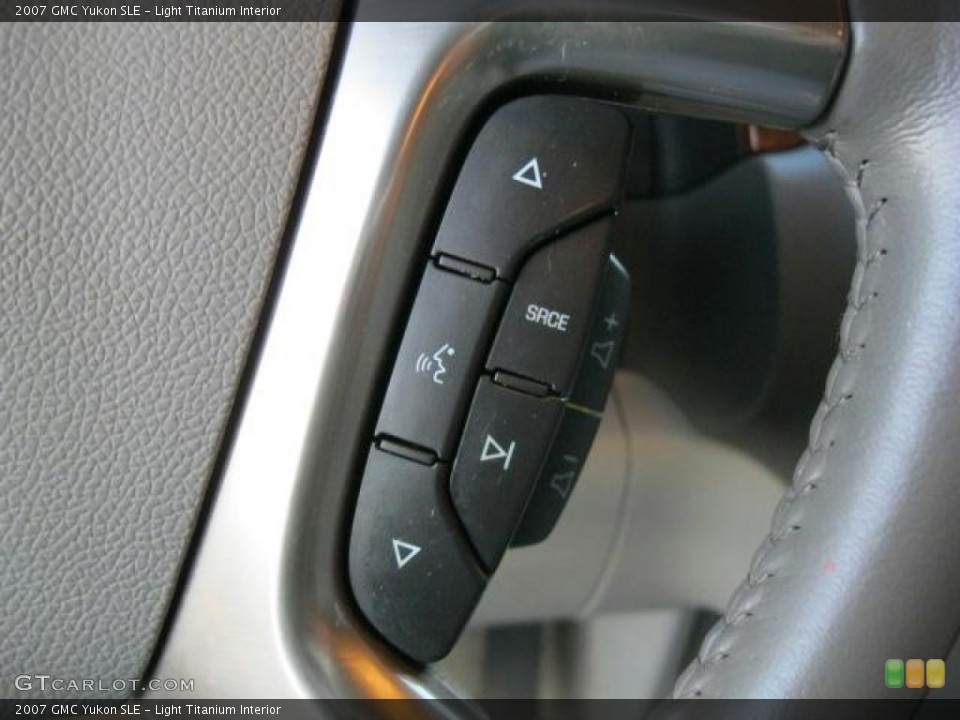 Light Titanium Interior Controls for the 2007 GMC Yukon SLE #45068281