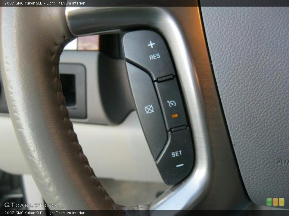 Light Titanium Interior Controls for the 2007 GMC Yukon SLE #45068293