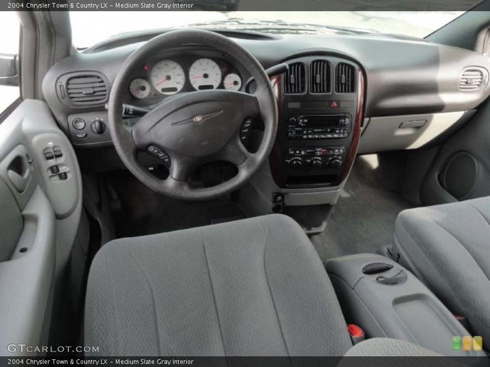 Medium Slate Gray Interior Prime Interior for the 2004 Chrysler Town & Country LX #45069673