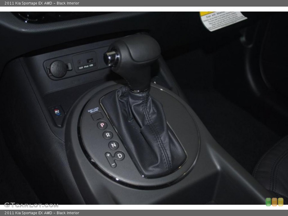 Black Interior Transmission for the 2011 Kia Sportage EX AWD #45070326