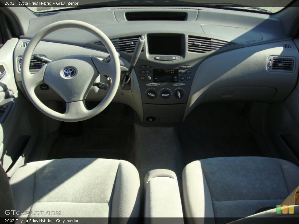 Gray Interior Dashboard for the 2002 Toyota Prius Hybrid #45070728
