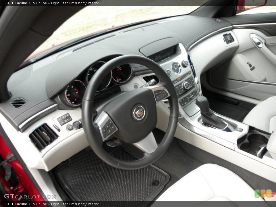 Light Titanium/Ebony Interior Prime Interior for the 2011 Cadillac CTS Coupe #45072745