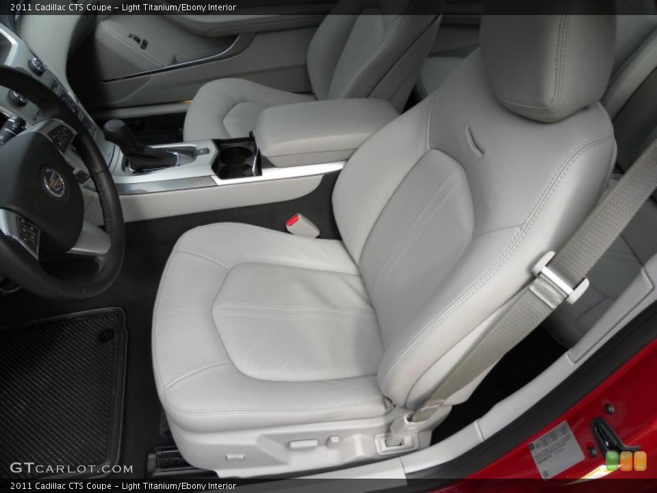 Light Titanium/Ebony Interior Photo for the 2011 Cadillac CTS Coupe #45072773