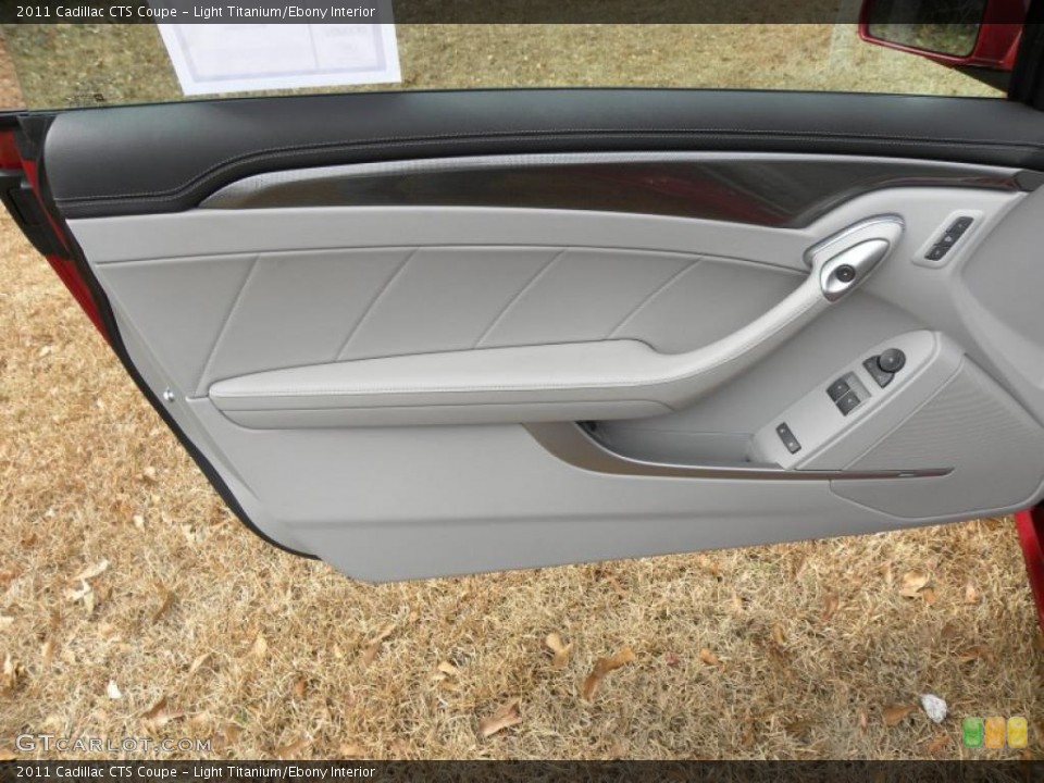 Light Titanium/Ebony Interior Door Panel for the 2011 Cadillac CTS Coupe #45072805