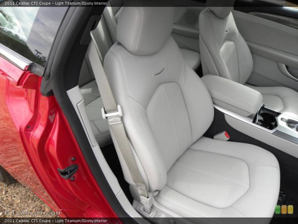 Light Titanium/Ebony Interior Photo for the 2011 Cadillac CTS Coupe #45072821
