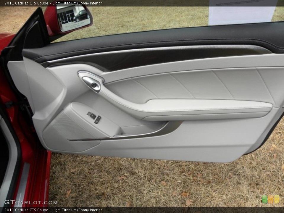 Light Titanium/Ebony Interior Door Panel for the 2011 Cadillac CTS Coupe #45072853