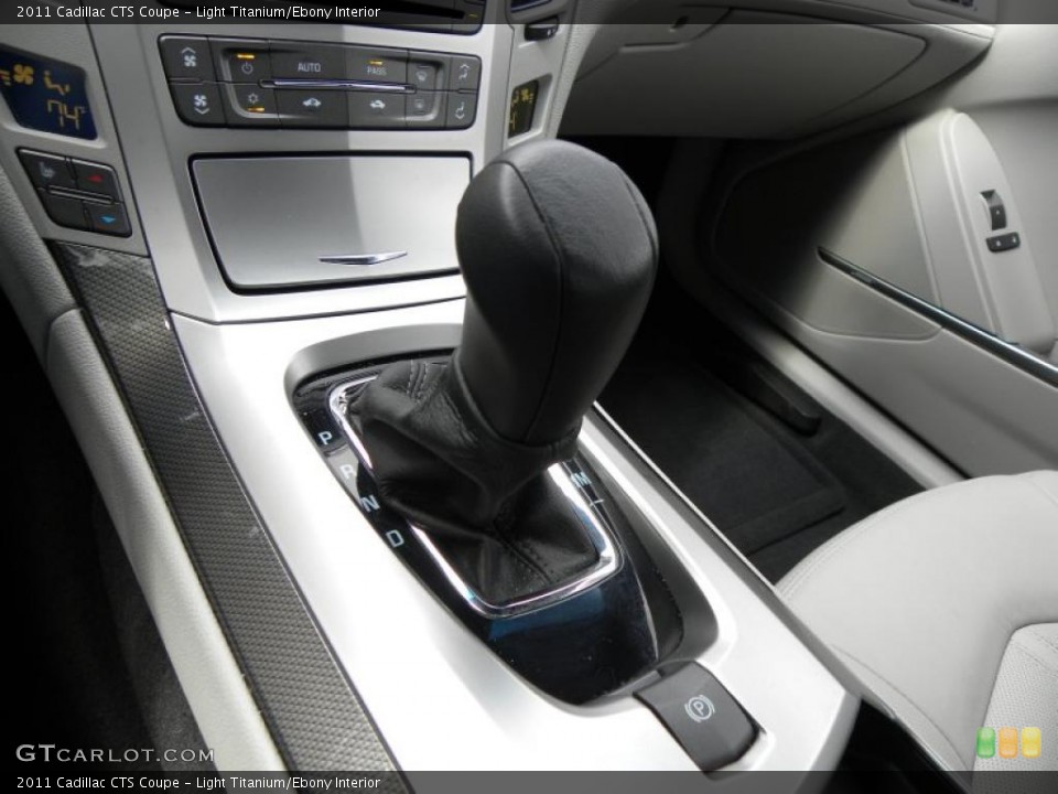 Light Titanium/Ebony Interior Transmission for the 2011 Cadillac CTS Coupe #45072989
