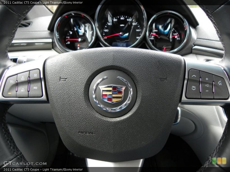 Light Titanium/Ebony Interior Controls for the 2011 Cadillac CTS Coupe #45073017