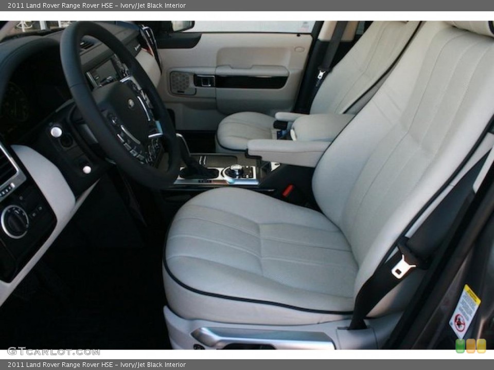 Ivory/Jet Black Interior Photo for the 2011 Land Rover Range Rover HSE #45074797