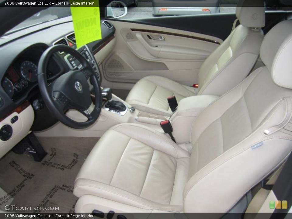 Cornsilk Beige Interior Photo for the 2008 Volkswagen Eos Lux #45075173