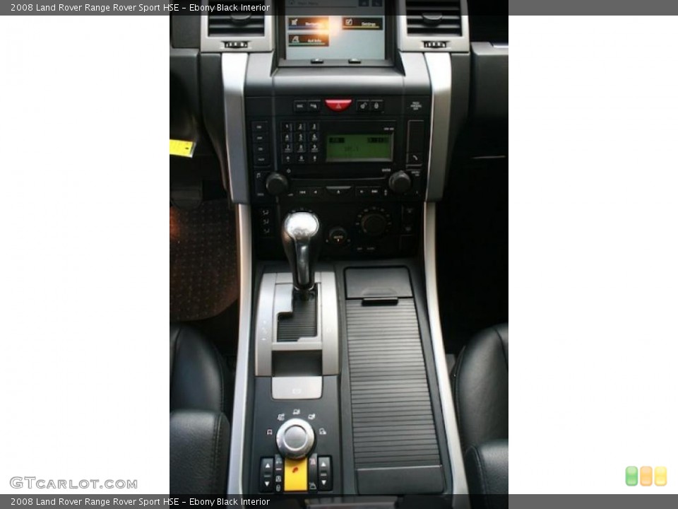 Ebony Black Interior Transmission for the 2008 Land Rover Range Rover Sport HSE #45076277