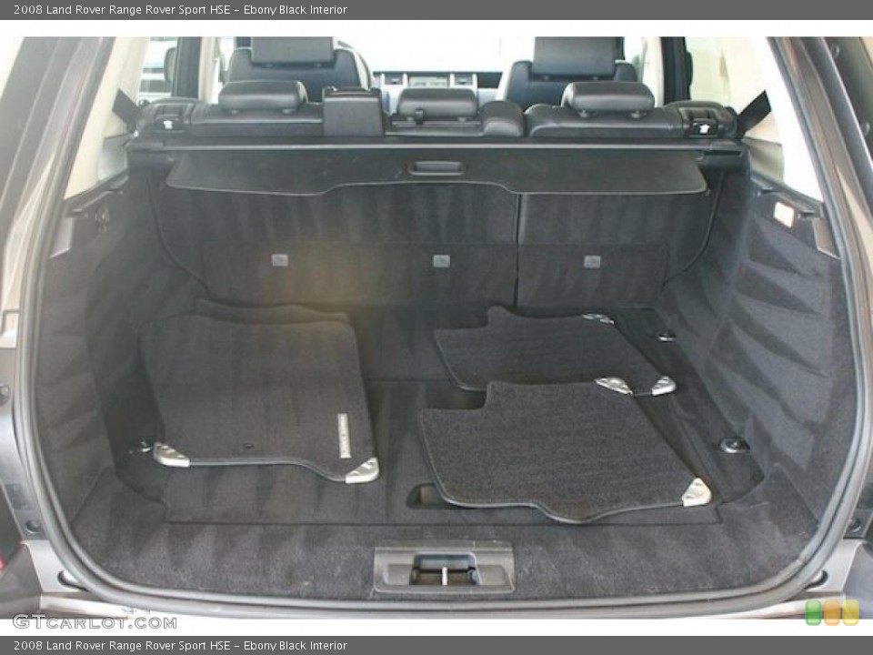 Ebony Black Interior Trunk for the 2008 Land Rover Range Rover Sport HSE #45076389