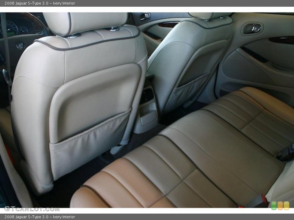 Ivory Interior Photo for the 2008 Jaguar S-Type 3.0 #45077081