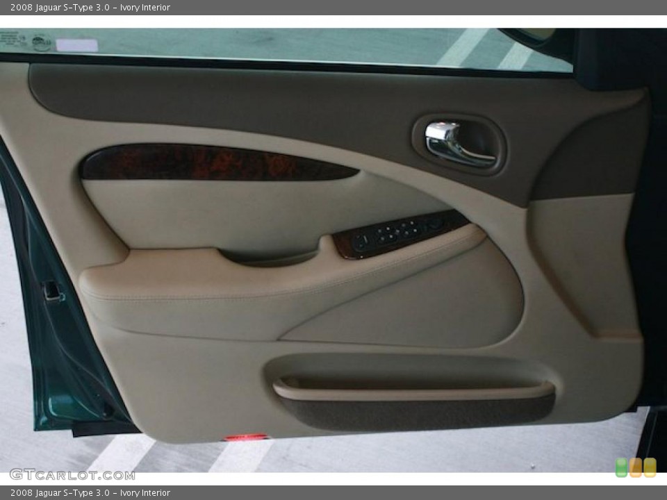 Ivory Interior Door Panel for the 2008 Jaguar S-Type 3.0 #45077317