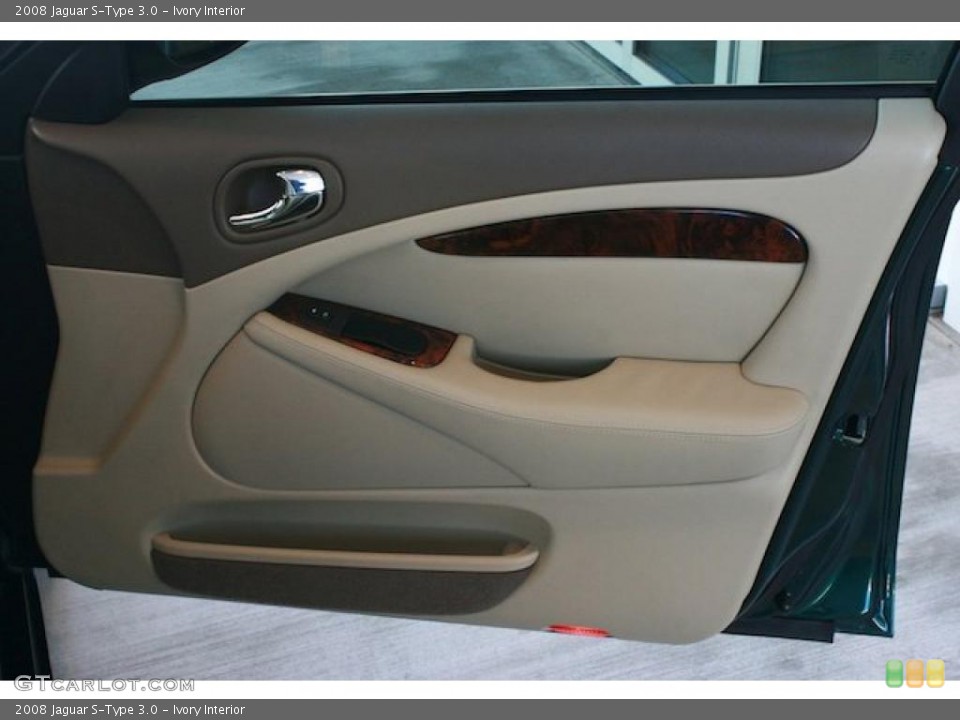 Ivory Interior Door Panel for the 2008 Jaguar S-Type 3.0 #45077357